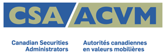 Logo of the Canadian Securities Administrators