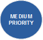  MEDIUM
 PRIORITY
