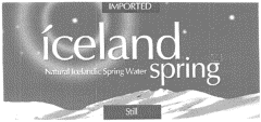 ICELAND SPRING & Design