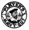 SAILOR, TWO SHIPS & THE WORDS "PLAYER'S NAVY CUT & DESIGN