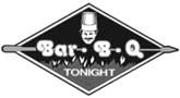 BAR-B-Q TONIGHT with chef, fire and skewer design
